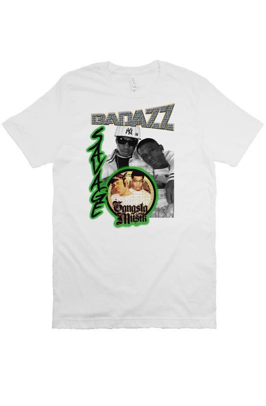 BADAZZ SAVAGE TShirt Wht